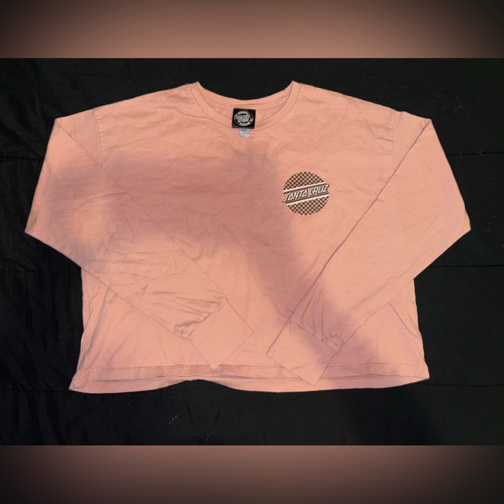 Dusty Pink Santa Cruz Crop Top
